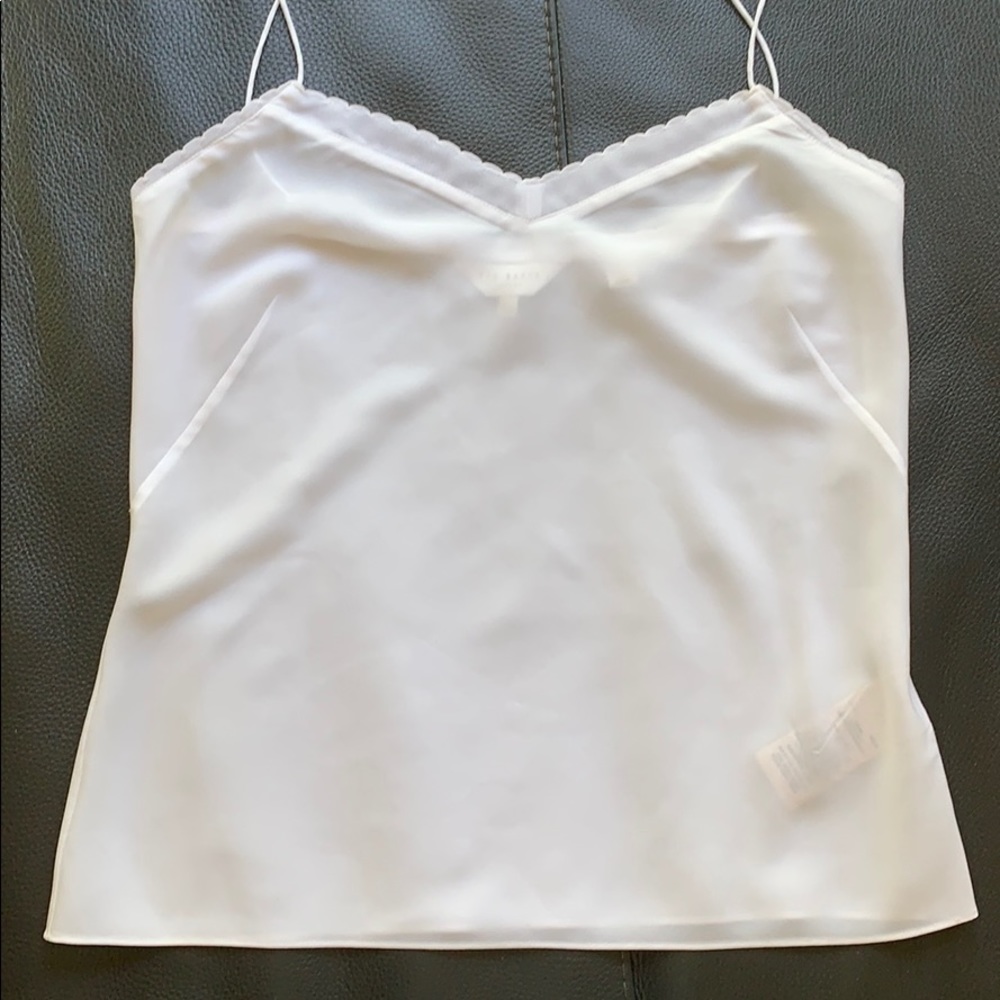 Ted Baker scalloped neck camisole size small